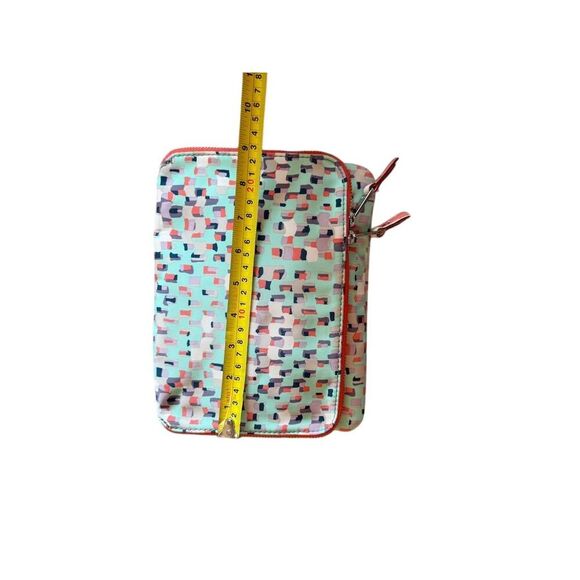 Fossil Keyper Messenger Crossbody Bag Set Multicolor Geometric - Picture 16 of 16